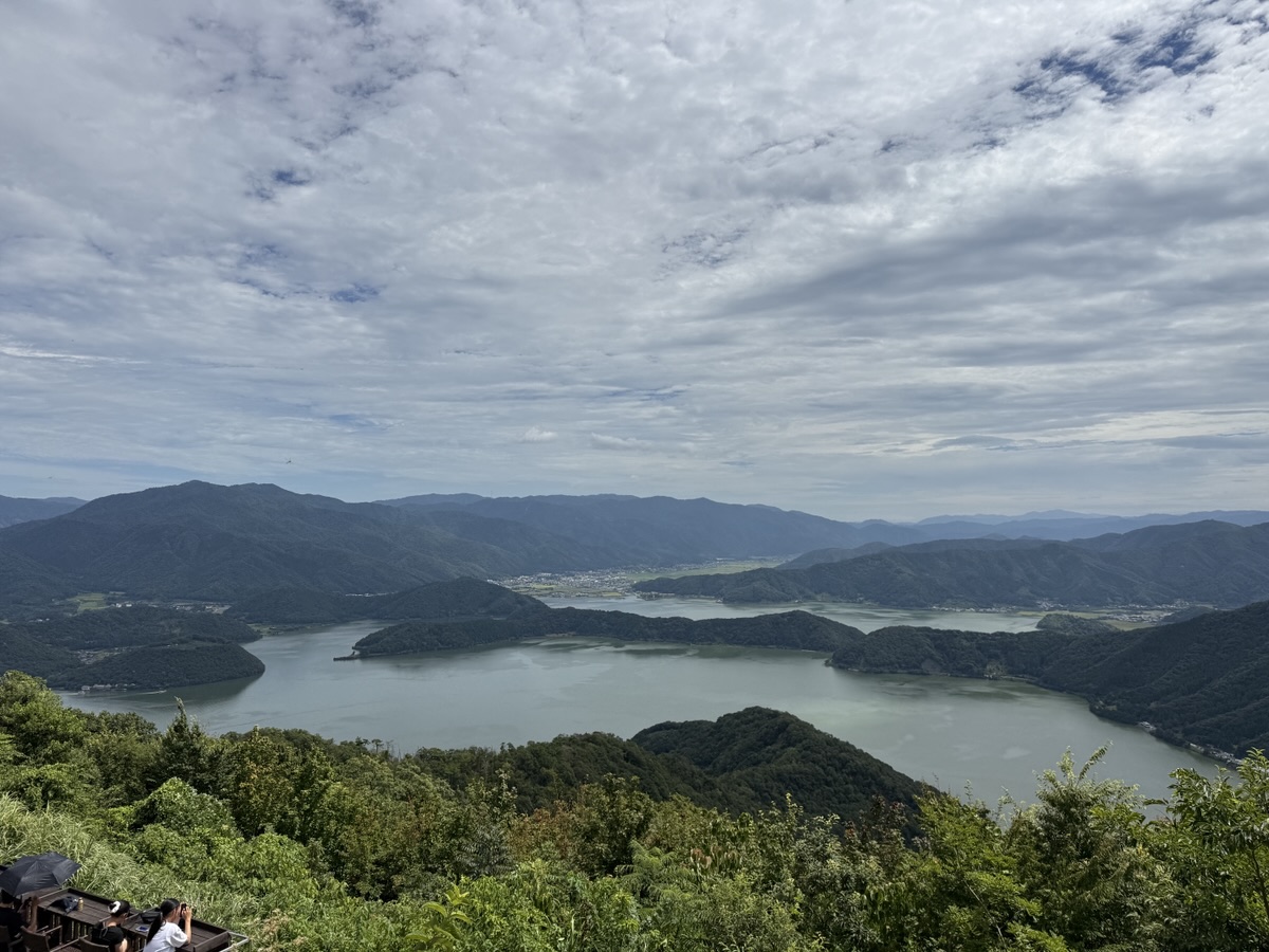 Mikata Five Lakes seen from the Rainbow Line